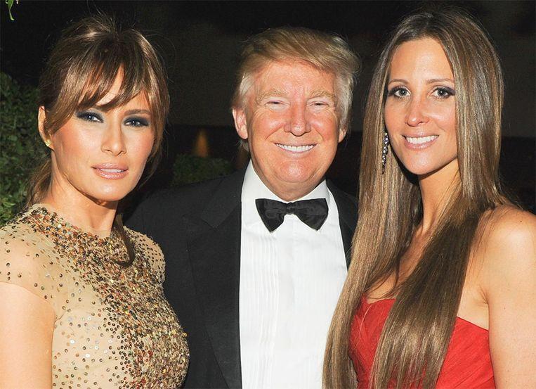 Stephanie Winston Wolkoff with the Trumps in better times: during the Met Gala in 2011.
