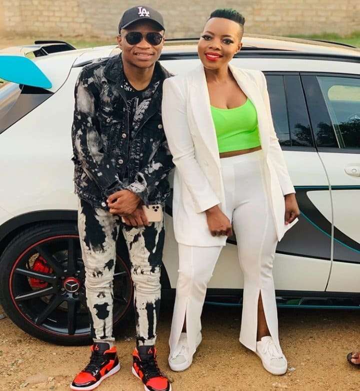 Master KG and his girlfriend