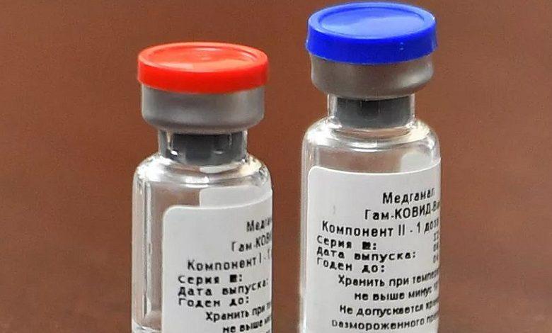 Russian Covid-19 vaccine side effects listed