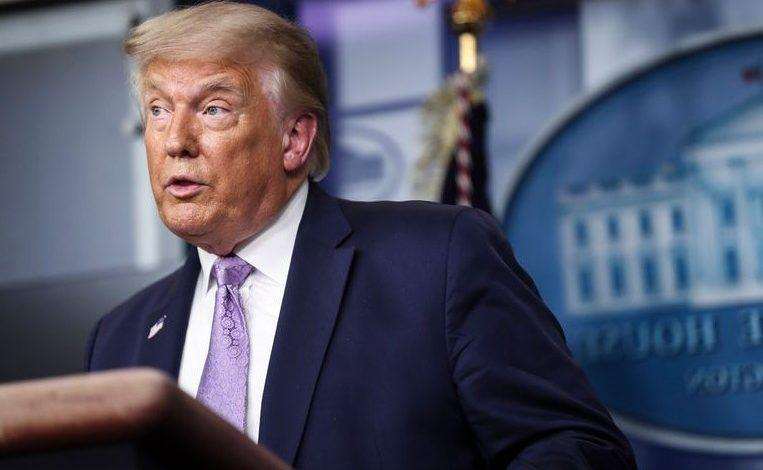 ‘Do you regret all your lying?’: Trump is tongue-tied after reporter’s question