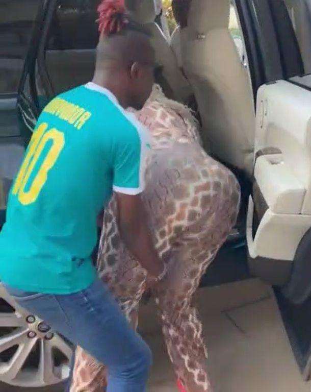 See what Gran P did to a man who lifts Eudoxie Yao by her hip [Video]