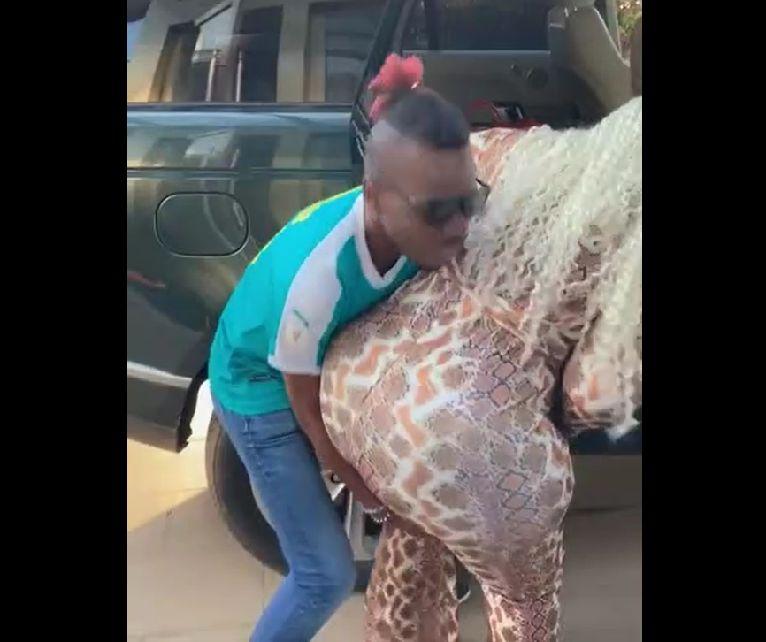 See what Gran P did to a man who lifts Eudoxie Yao by her hip [Video]