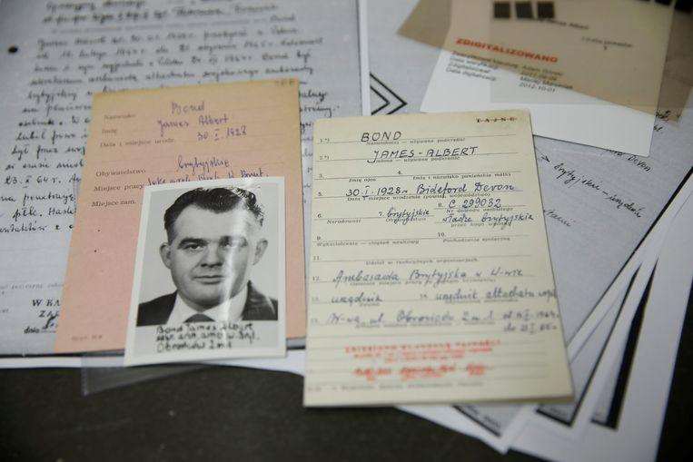 The documents of James Albert Bond, who is said to have been a British agent.