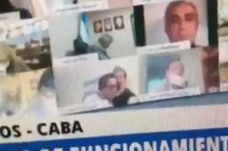 Argentinian politician suspended after kissing breasts during parliament session