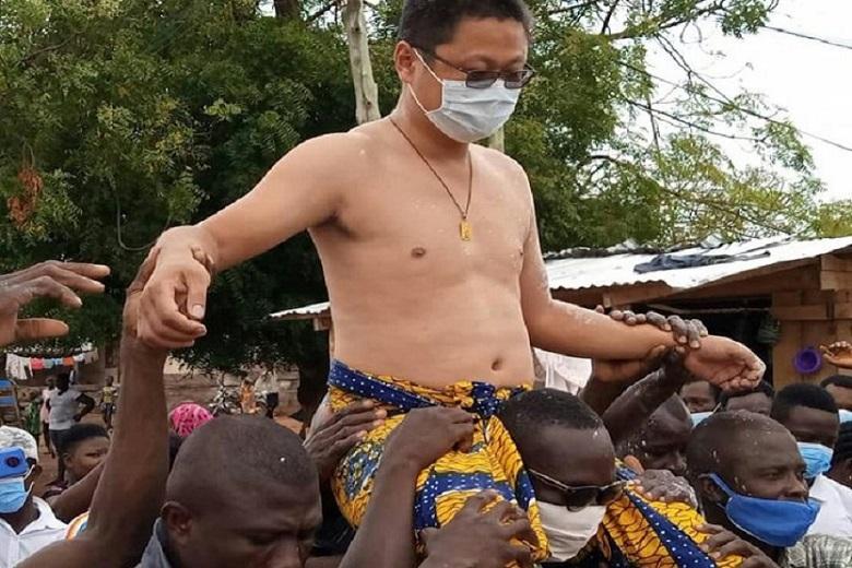 What to know about Chinese man crown chief in Ghana