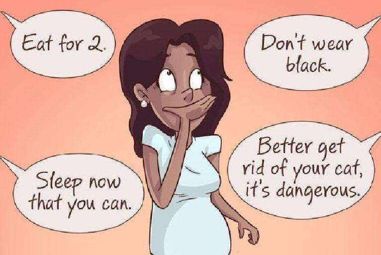 You will notice that during pregnancy, you will get an infinite amount of advice that you have not even asked anyone for.