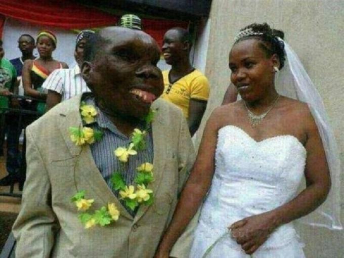 Ugandan “ugliest man” marries third woman with great pomp