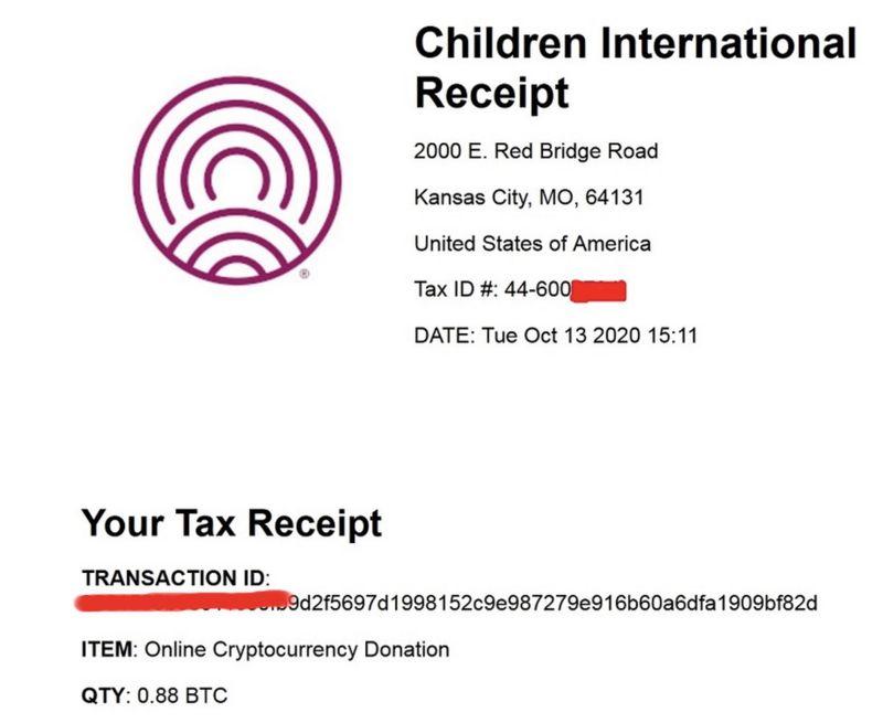 Hackers issued their tax receipt
