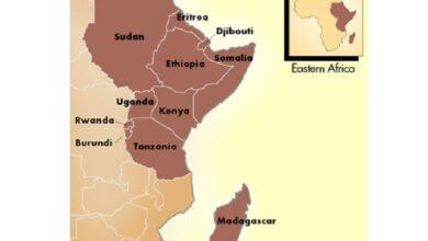 East Africa is slowly breaking away from Africa