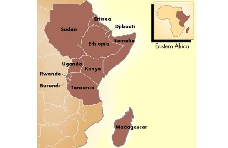 East Africa is slowly breaking away from Africa