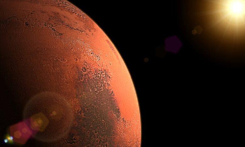 Why planet Mars is currently highly visible in the night sky