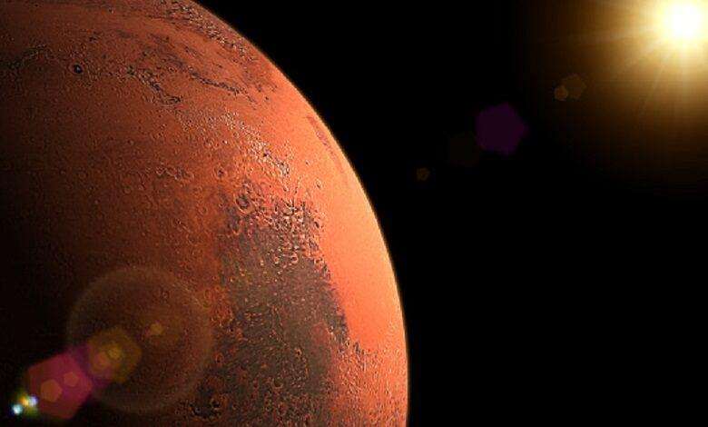 Why planet Mars is currently highly visible in the night sky