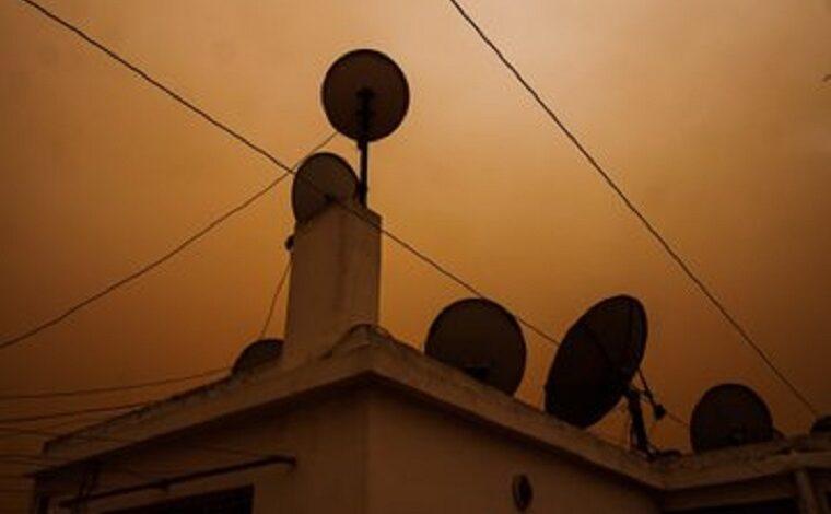 End time or weather? In Morocco, Sky turns to orange color