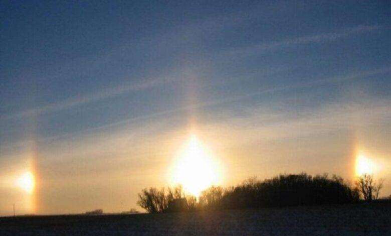 3 Suns appear in a Chinese city, what does it mean?