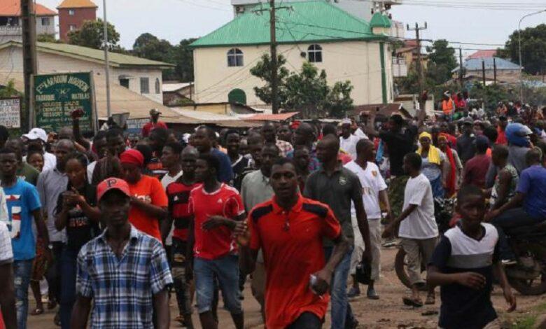 In Guinea, 46 died and hundreds injured, according to UFDG