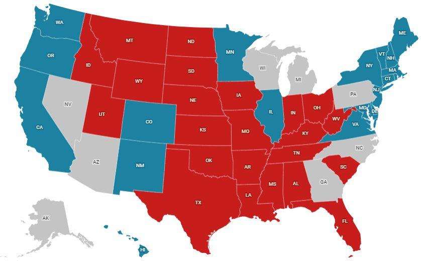 Trump is threatening legal action, decisive states will not report the result until Thursday or Friday