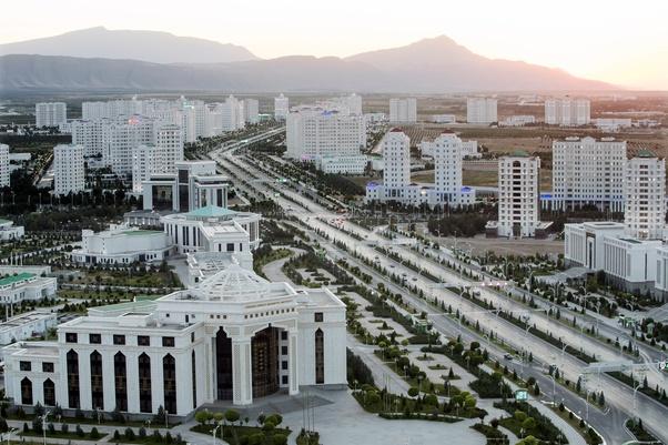 Ashgabat – formerly called Poltoratsk between 1919 and 1927 – is the capital and largest city in Turkmenistan