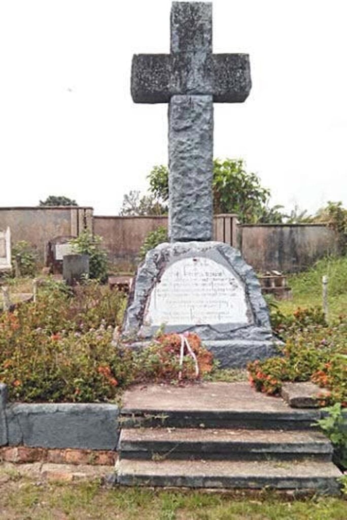 Mary Slessor died in 1915 at the age of 66 in Calabar. She was buried in Duke Town in Nigeria with a large granite cross from Scotland across her grave.
