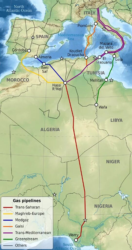 What about the Nigeria-Algeria gas pipeline?