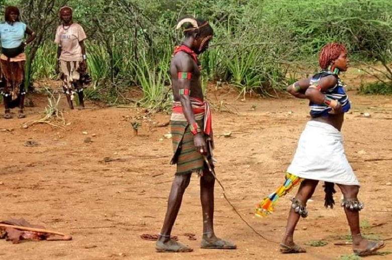 African tribe where women for sake of love ask men to whip them