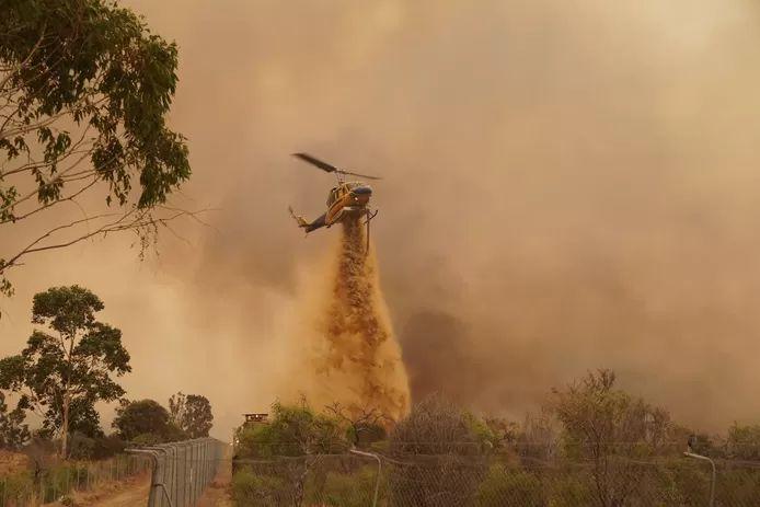 Australian forest fire rages on, more than 70 homes destroyed near Perth