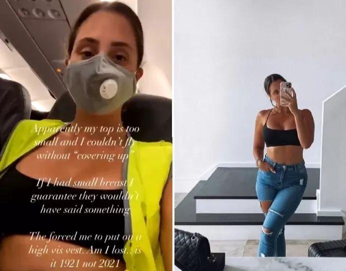 For wearing a navel top, model Isabelle Eleanore not allowed to board airplane