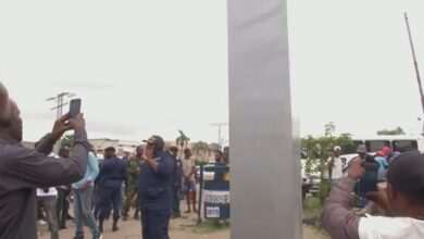 Fear of superpower: mysterious metal monolith destroy in DRC