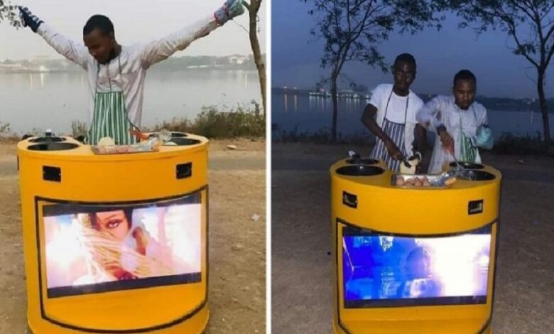 Student of ABU Zaria built a solar-powered kiosk