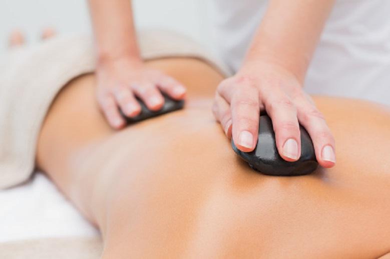 Hot stone massage