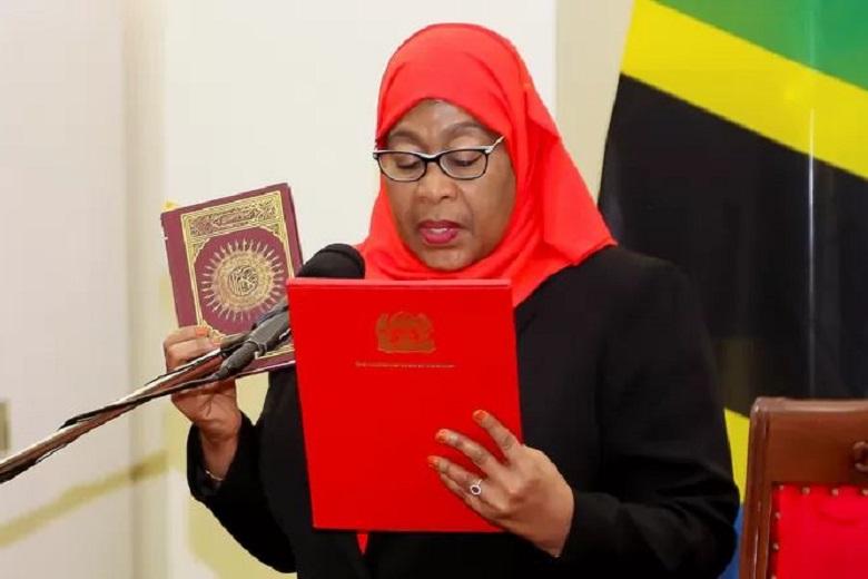 Vice President Samia Suluhu Hassan was officially sworn in as President of Tanzania. She thus becomes the country’s first female president.