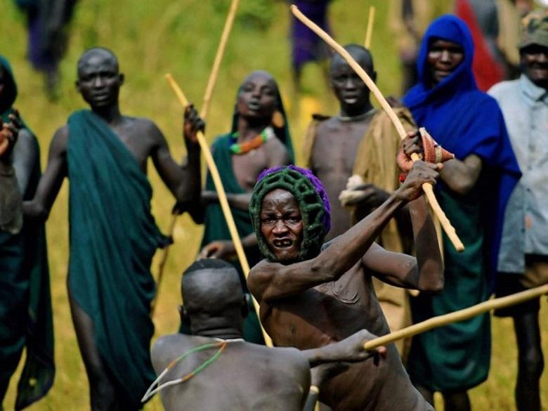 Surma people of Ethiopia marriage rituals