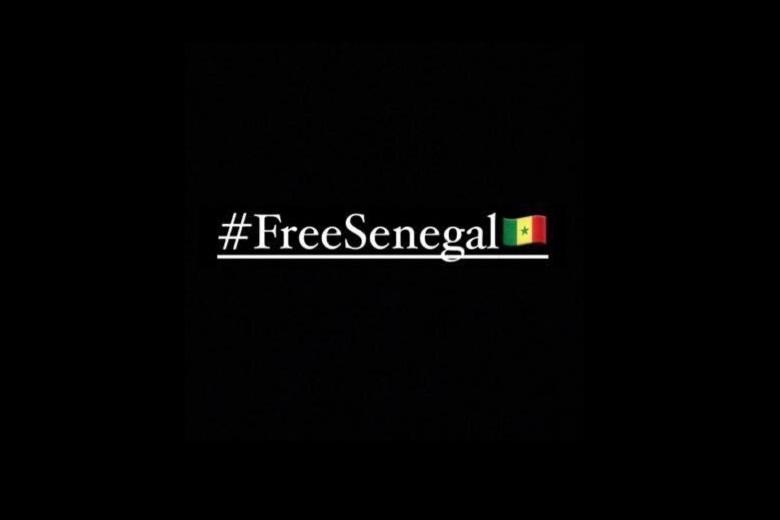 Hashtag #FreeSenegal topped after the situation worsened