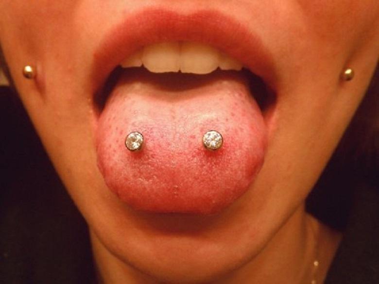 Types, pain, healing: why do women get tongue piercing