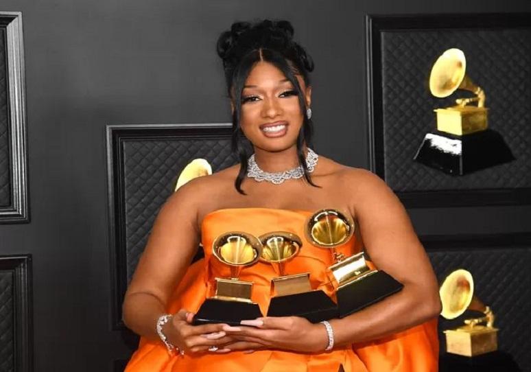 Megan Thee Stallion thanks ‘haters’ for Grammy success
