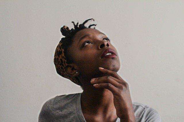 A black woman