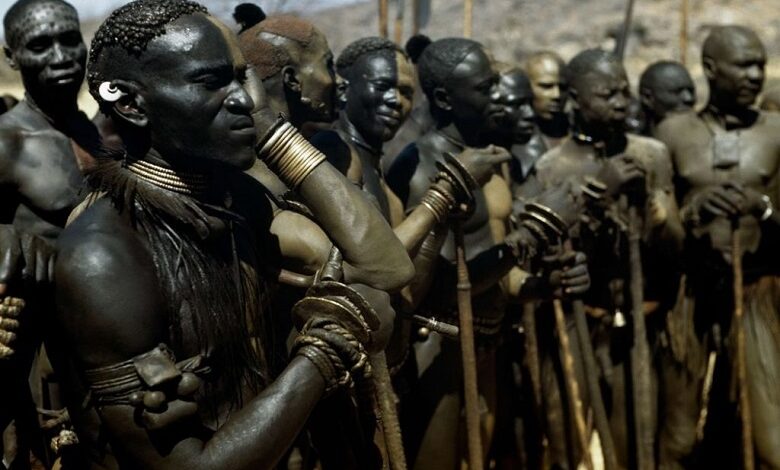 Interesting facts: the Nuba tribe in Africa