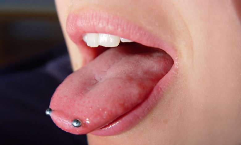 Snake eyes piercing
