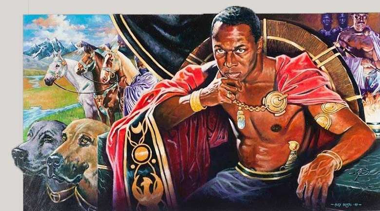 Ancient famous kings and heroes in Africa