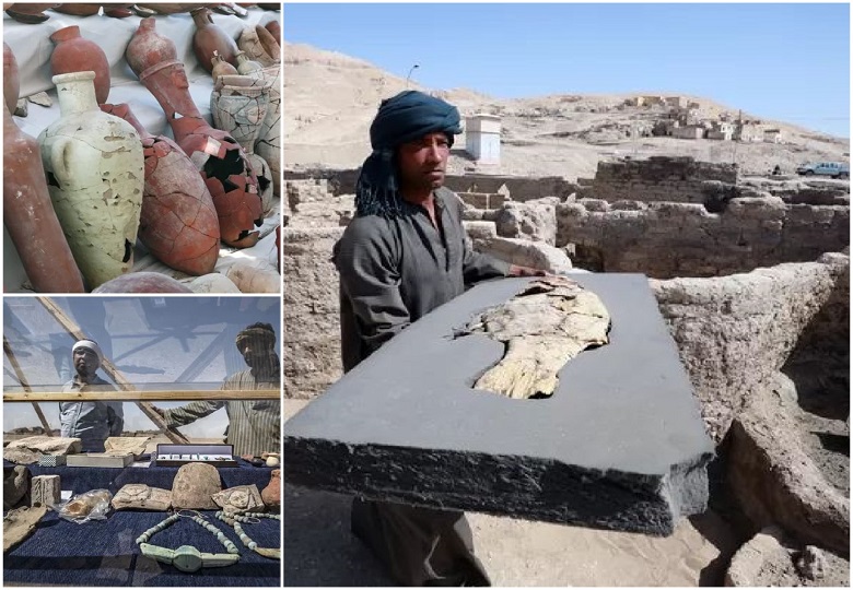 These untouched treasures in the 3,000-year-old Lost City in Egypt