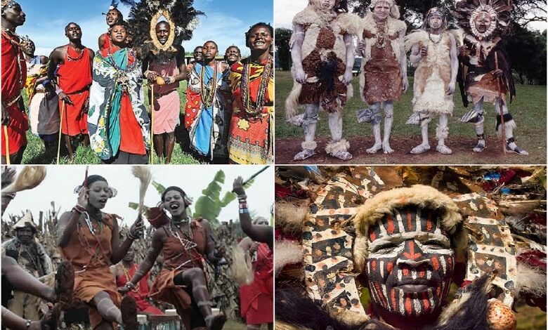 Kikuyu is a contented tribe of Africa. These people are not as popular as the Maasai because of their peaceful lifestyle. They are quiet.
