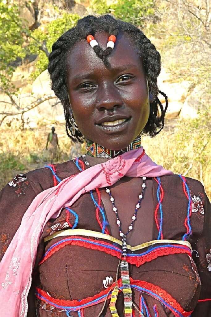 Interesting facts: the Nuba tribe in Africa