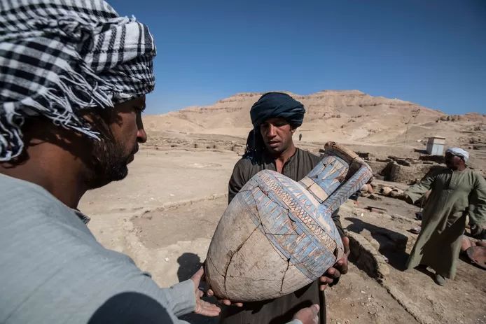 These untouched treasures in the 3,000-year-old Lost City in Egypt