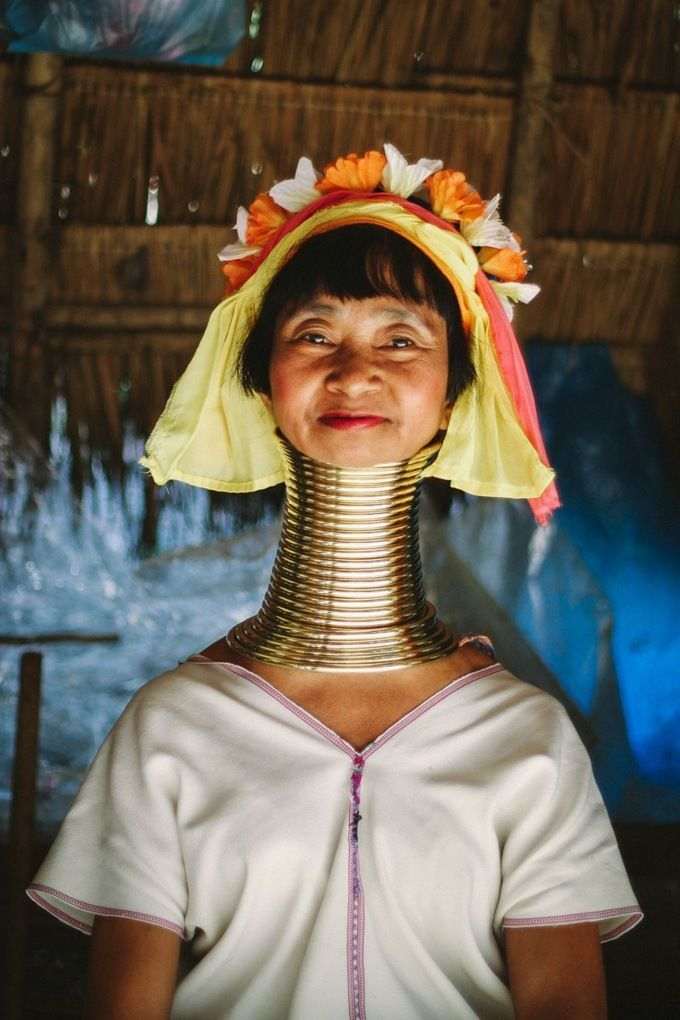 Woman of Padaung Tribe