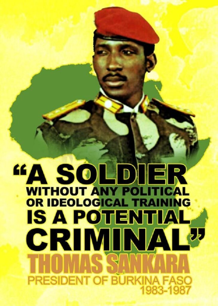 Thomas Sankara, African poorest president with only four bicycles
