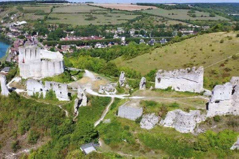 Chateau Gaillard, Les Andelys, France