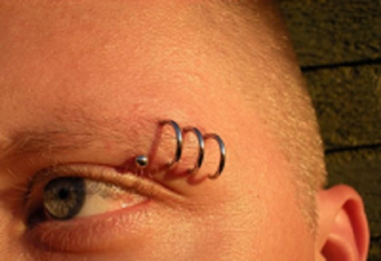 Types of eyebrow piercing for men and women