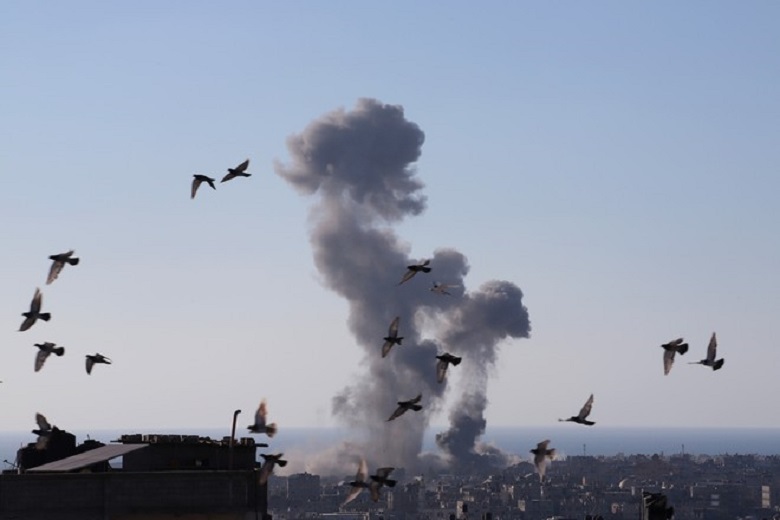 Hamas military wing attacks Israeli chemical plant
