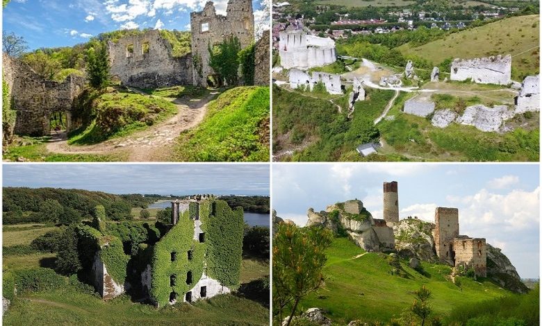 Top 5 European magnificent medieval castles that fell into ruins