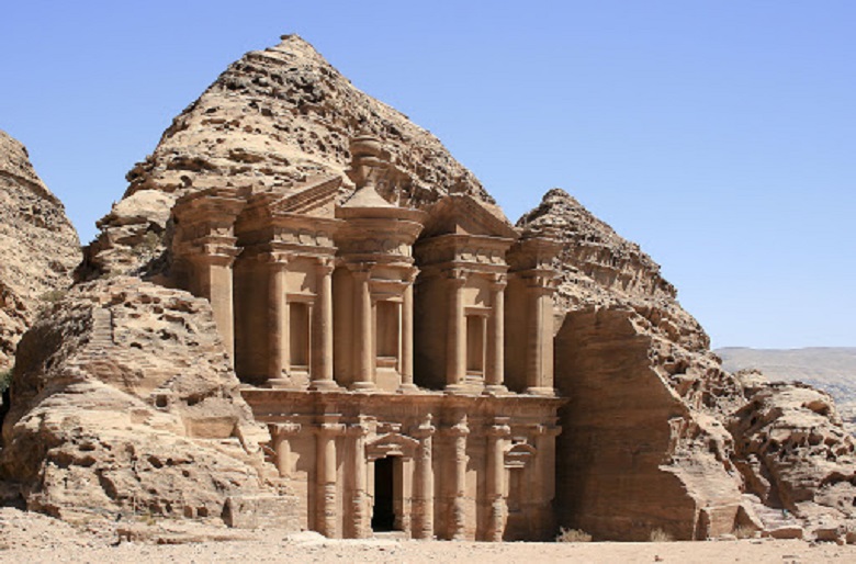 Ancient civilization of Nabataeans secretly kept in a lonely castle