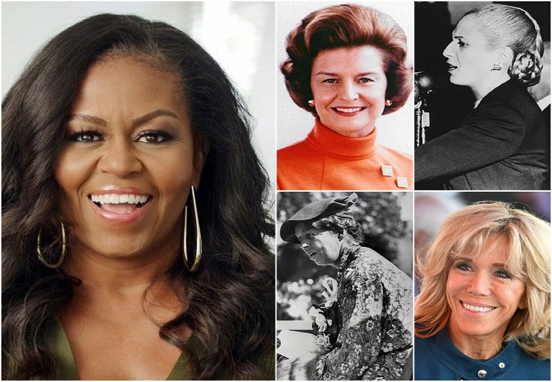 Top five most influential first ladies in history